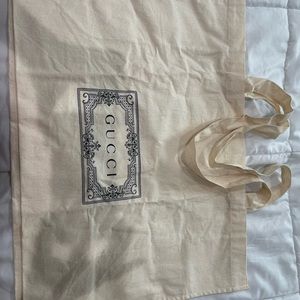 Gucci tote cloth bag